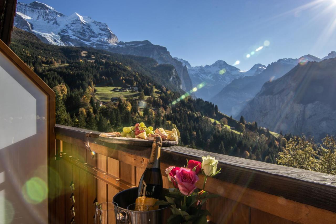 Chalet Aargovia Wengen Extérieur photo
