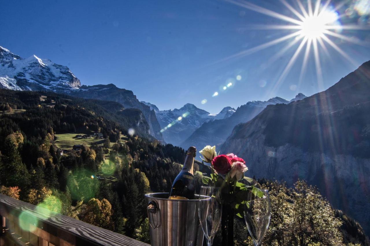Chalet Aargovia Wengen Extérieur photo